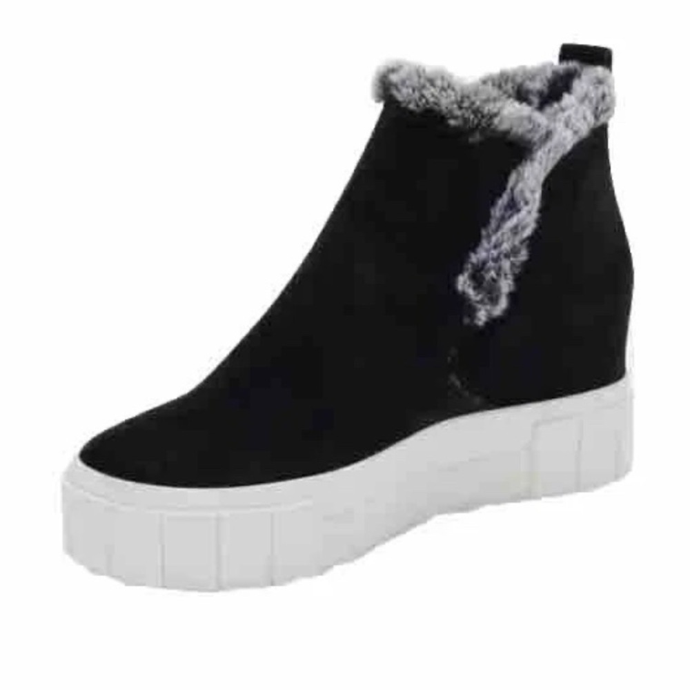 DOLCE VITA - ZALI SNEAKERS BLACK SUEDE-Women’s Size: 7.5-Black Suede-NEW!!